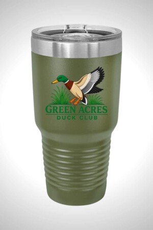 Green Acres Duck Club 30 oz. Ringneck Tumbler with Slider Lid