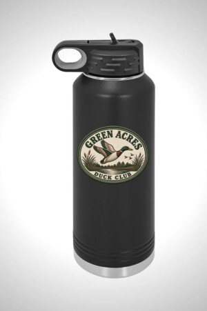 Green Acres Duck Club 40 oz. Water Bottle