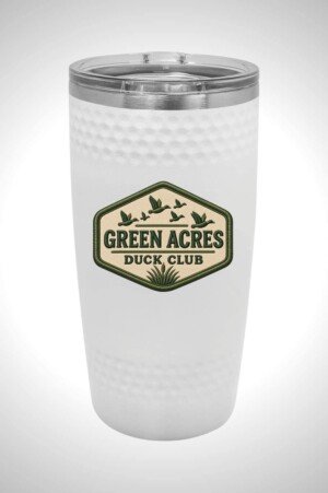 Green Acres Duck Club Sports Tumbler with Slider Lid