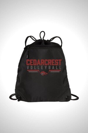CHS Volleyball Accessories Port Authority Cinch Pack with Mesh Trim