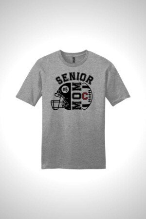 Cedarcrest Football District Very Important Tee Senior Mom 2