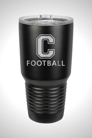 Cedarcrest Football 30 oz. Ringneck Tumbler with Slider Lid