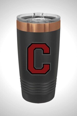 Cedarcrest Football 20 oz. Tumbler with Slider Lid