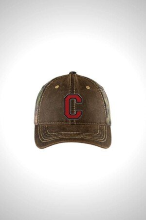 Cedarcrest Football Port Authority Pigment Print Camouflage Cap