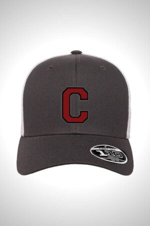 Cedarcrest Football Flexfit Mesh-Back Cap
