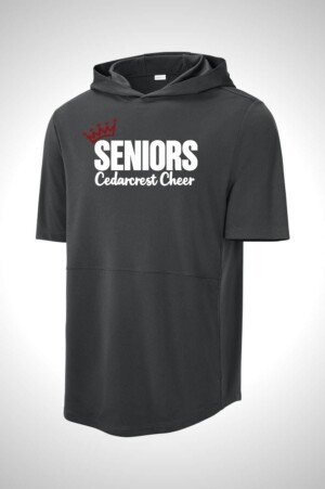 Cedarcrest Cheer Sport-Tek Club Short Sleeve Hoodie