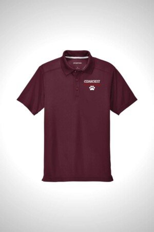 Cedarcrest Cheer Sport-Tek PosiCharge Micro-Mesh Polo