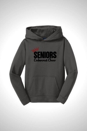Cedarcrest Cheer Sport-Tek Youth Sport-Wick Fleece Hooded Pullover