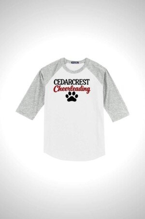 Cedarcrest Cheer Sport-Tek Colorblock Raglan Jersey