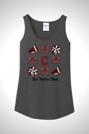 Cedarcrest Cheer Women’s Core Cotton Tank Top
