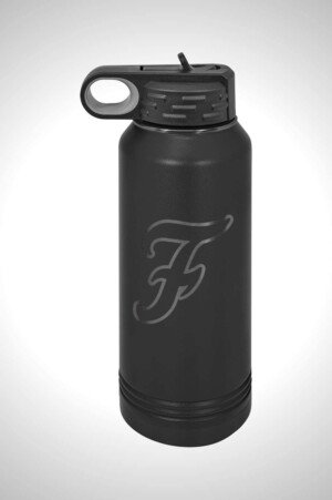 Flame Fastpitch 32 oz. Water Bottle