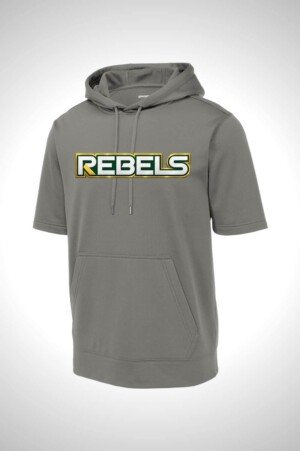 Redmond Rebels Sport-Tek Sport-Wick Fleece Short Sleeve Hooded Pullover