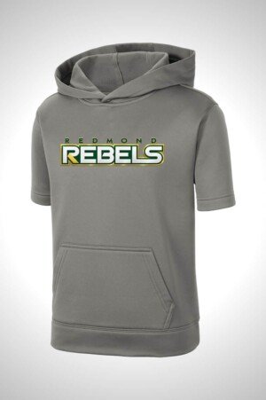Redmond Rebels Sport-Tek Sport-Tek Youth Sport-Wick Fleece Short Sleeve Hooded Pullover