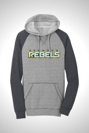 Redmond Rebels District Lightweight Fleece Raglan Hoodie