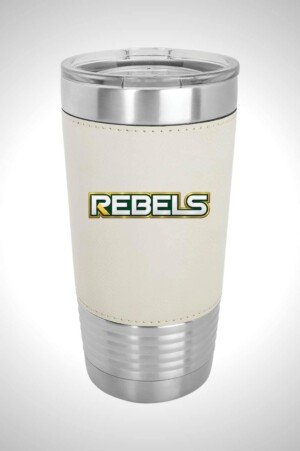 Redmond Rebels 20 oz. Leather Tumbler with Slider Lid