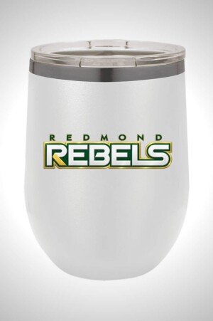 Redmond Rebels 12 oz. Stemless Wine Tumbler with Lid