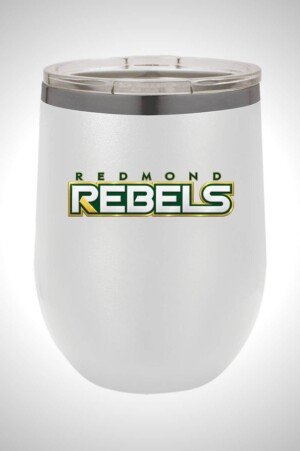 Redmond Rebels 12 oz. Stemless Wine Tumbler with Lid